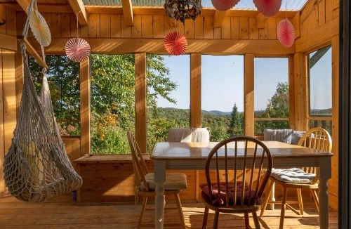 Saint Donat Ski Chalet | Ô Refuge Amazing panoramic view & Spa