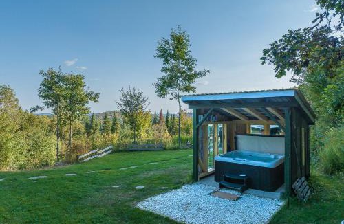Saint Donat Ski Chalet | Ô Refuge Amazing panoramic view & Spa