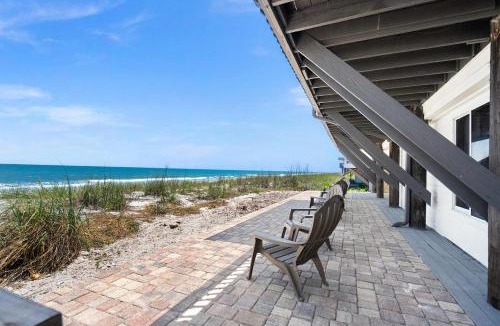 Vilano Beach House | Ocean Front Home Gorgeous Views Beach Gear BBQ