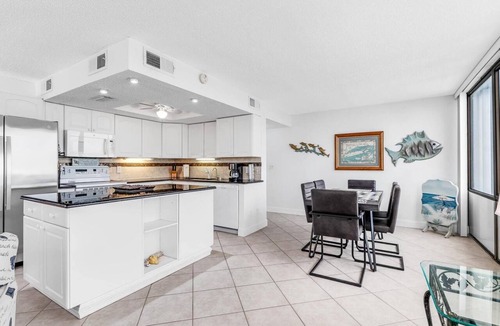 Flagler Beach Condo | Ocean View 6th Floor Nautilus Condo with Wrap-Around Balcony & Pool | Tennis | Flagler Beach