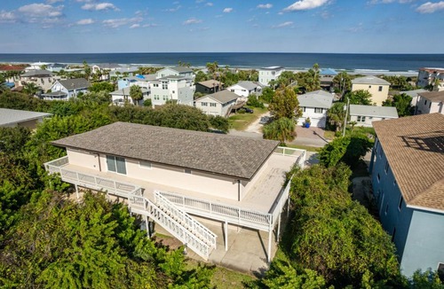 Butler Beach House | Ocean-View Beach Home Near St. Augustine | Flexible Living Spaces
