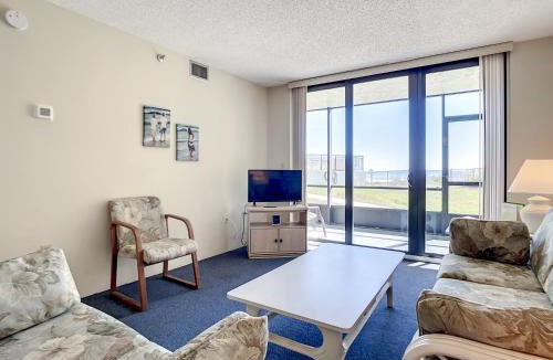 New Smyrna Beach Apartment | Ocean View with a beachfront pool at Ocean Trillium Condo ~ 102