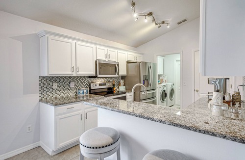 Palm Harbor House | On-Site Canal Access: Luxe Home in Palm Coast!