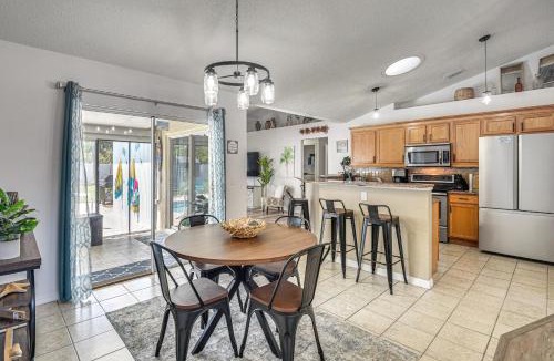 Palm Coast House | Palm Coast Comfort: Family Home w/Lanai, Big Yard