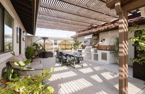 Orange Ranch Estates House | Peaceful 4-Acre Desert Casita with Shared Hot Tub