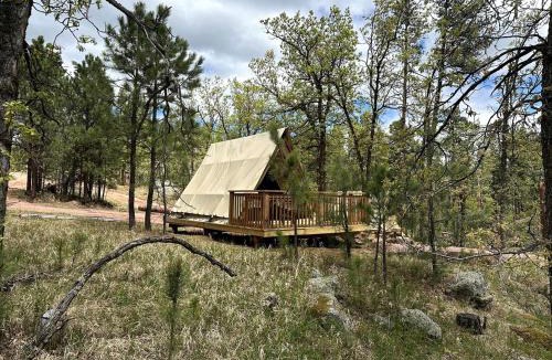 Hermosa Ski Chalet | Peaceful Forest Glamping Retreat Near the Black Hills, Hermosa, South Dakota