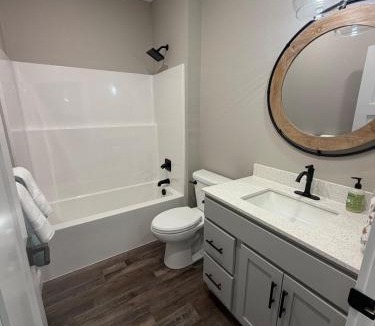 Exline House | Peaceful New Ranch Retreat in Exline, Iowa