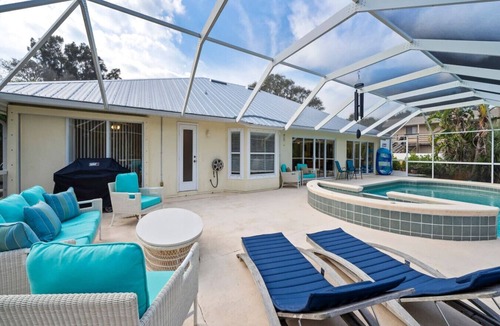 Wabasso Beach House | Pet Friendly w/Spa & Pool - Minutes from Beach