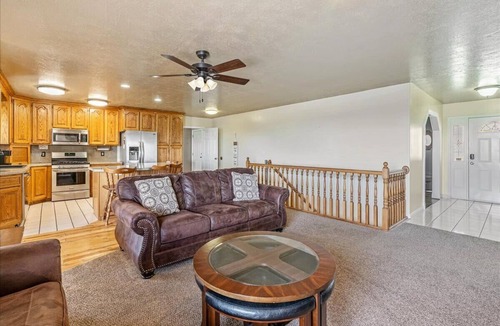 North Ogden House | Private HotTub, Veranda & Fully Fenced Yard!