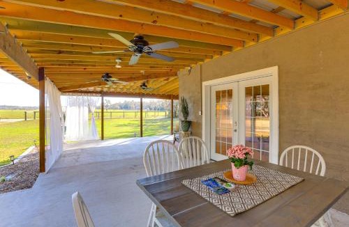 Newberry House | Private Patio w/View: Peaceful Trenton Home