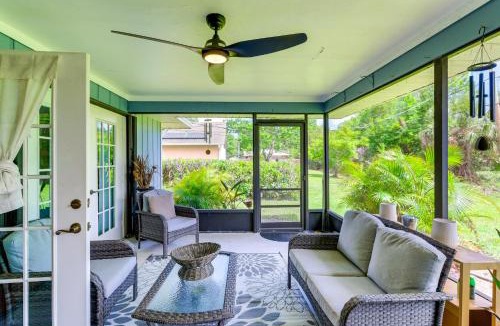 Lakewood Park House | Private Yard, Lanai! Pet-Friendly Fort Pierce Home