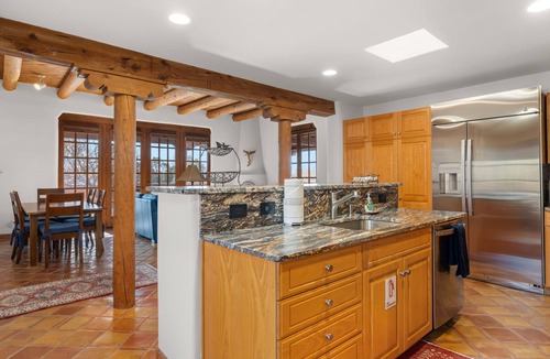 Quail Run House | Quail Run 521 | Mountain & City Views | Kiva Fireplace | Golf Course | Pool & Hot Tub