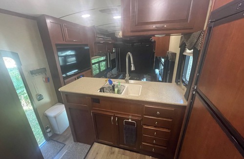 Lawndale House | Quiet area RV w AC outside Bloomington 3 Beds 5 acres w walking nature trails