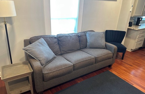 Mobile Condo | Recently Renovated Lower Level Midtown Apartment Long Term Discounts!