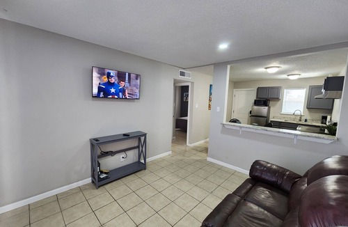 Biggs Field Apartment | Relax in these modern apartments