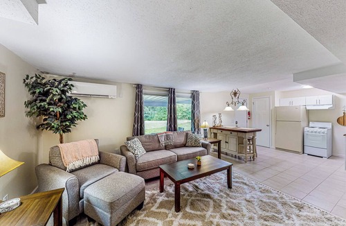 Spencerville Condo | River Access! Couples Retreat on Working Homestead