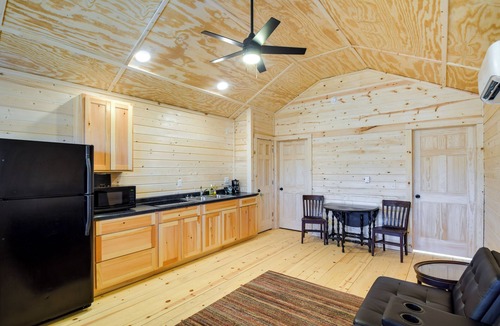 Blanchardville Cabin | Riverfront Cabin Rental ~ 9 Mi to Yellowstone Lake