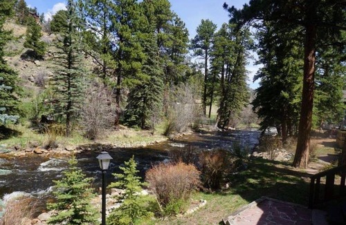 Estes Park Villa | Riverfront Mountain Cottage Retreat