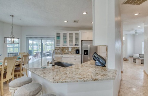 Palm Harbor House | Riverfront, Pool, Dock, Pool Table, River