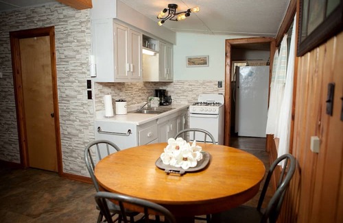 Ashland Cabin | Rustic Camping Cabin with a Lake View near Bayfield, Wisconsin