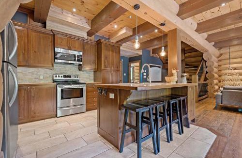 Saint-Faustin-Lac-Carre Ski Chalet | Rustic Chalet & Serenity in Mont Blanc