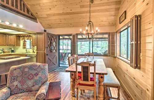 Overgaard House | Rustic, Forest-View Retreat in Heber-Overgaard!
