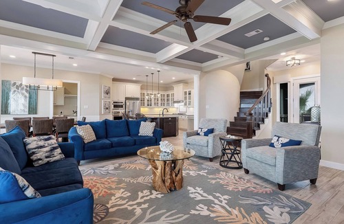 Freeport House | Seahorse Beachfront Model - Luxury 5 Bed/7 Bath with Elevator & Cabana Service