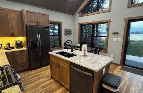 Lake Linden House | Secluded Portage Lake Home - Bootjack Shores - New Construction