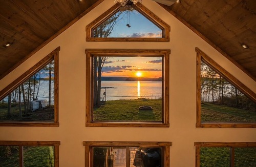 Lake Linden House | Secluded Portage Lake Home - Bootjack Shores - New Construction