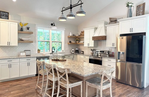 Egg Harbor House | Serene Egg Harbor Retreat w/Fire Pit! Wineries & Trails Just Minutes Away