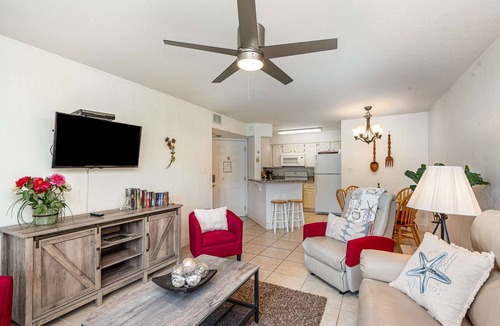 Ocean Side Village Apartment | Serene Pondside Getaway