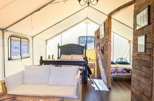 Tombstone Other | Settle Into a Cozy Old West Cabin Tent Escape