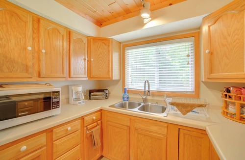 Cornell Cottage | Ski, Ice Fish & Snowmobile: Getaway w/Deck!