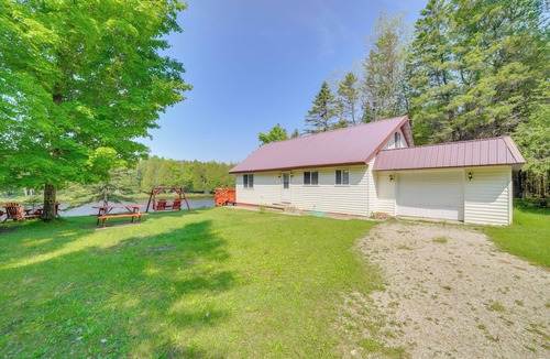 Cornell Cottage | Ski, Ice Fish & Snowmobile: Getaway w/Deck!