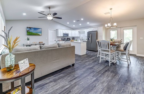 Sebring House | Sleek Serenity + Enclosed Porch in Sebring