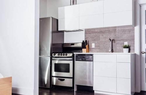 Plateau Mont Royal Apartment | Slick Studio in The Plateau by LeQube