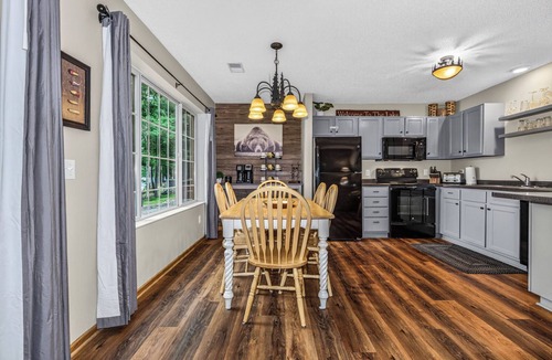 St Germain Condo | Spacious Black Bear lakefront condo with private dock!