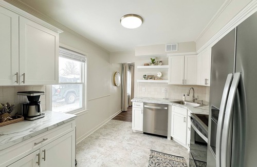 Evansville House | Spacious Comfy Evansville Home w/Patio, Foosball & Yard Sleeps 8