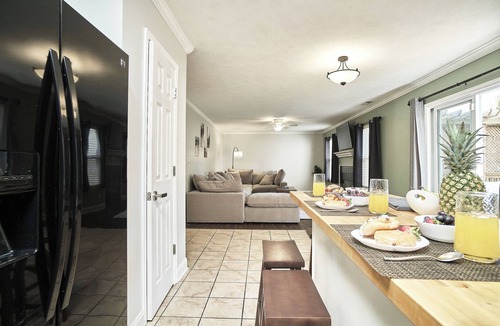 Noblesville House | Spacious for Groups & Families~Hot Tub~Private Yard~Walk to Ruoff~Dog Friendly!