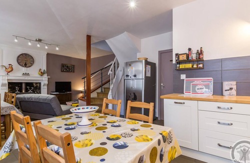 Saint-Pierre-Eglise Cottage | Spacious house, private terrace, near shops