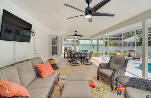 Sebastian Highlands House | Spacious Sebastian Retreat Lanai and Private Pool!