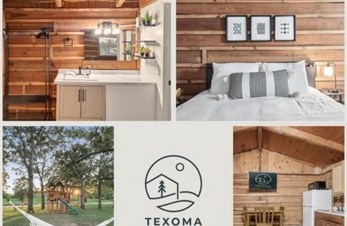 Madill Hotel | Spacious Wooden Suite #7 By The Lake at Texoma Shores Resort