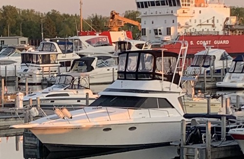 Cheboygan Boat Rental | Spend some time on the water on our 33 foot boat.