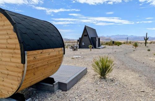 Study Butte-Terlingua House | Stardust Big Bend Luxury A-Frame#4 great views