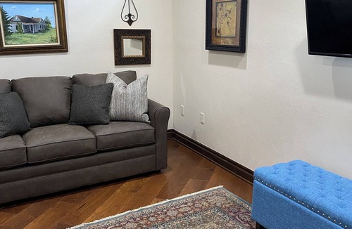 Woodward County House | Stay in our remodeled dairy barn on Shady Elm Farm near Sharon, OK. 1BR/1bath