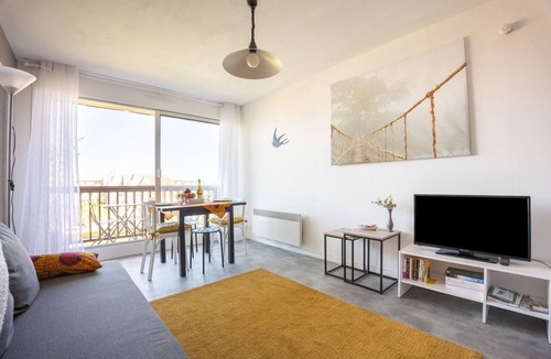 Courseulles-sur-Mer Apartment | Sunan - Appartement avec balcon