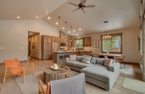 Truckee House | Sunrise Abode at Tahoe Donner - Luxurious New Build, Soaking Tub, HOA Amenities