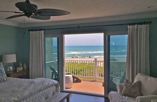 Indialantic By The Sea House | THE BEACH SHACK, a stylish oceanfront townhouse on quiet corner of Indialantic!