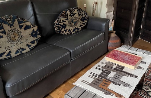 West Old Town House | The Cervantes house is a traditional 1800s adobe casa showcasing NM art