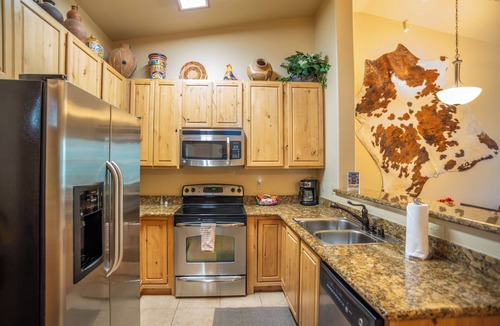Ruidoso Condo | The Longbranch - 1 Bedroom Condo with Great Views of Midtown on the River!